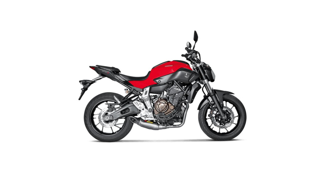 AKRAPOVIC ΕΞΑΤΜΙΣΗ YAMAHA MT-07 14-16 / FZ-07 14-16 RACING STREET LEGAL