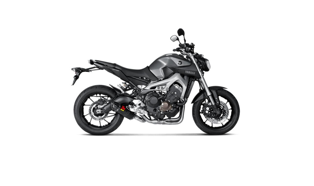 AKRAPOVIC ΕΞΑΤΜΙΣΗ YAMAHA MT-09 14-20 / FZ-09 14-20 / FJ-09 15-20 / XSR 900 16-20 / TRACER 900 RACING OPEN
