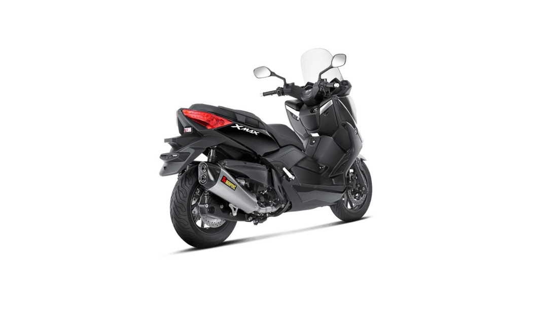 AKRAPOVIC ΕΞΑΤΜΙΣΗ YAMAHA X-MAX 400 13-16 / MAJESTY 400 07-15 STREET LEGAL