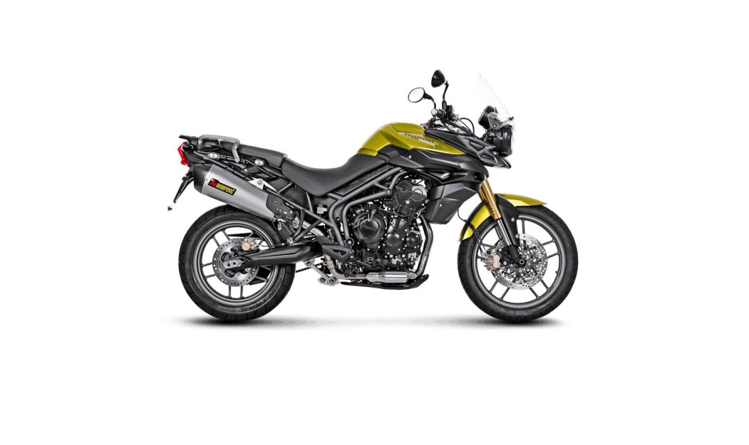 AKRAPOVIC ΕΞΑΤΜΙΣΗ TRIUMPH TIGER 800 / TIGER 800 XC 11-16 STREET LEGAL