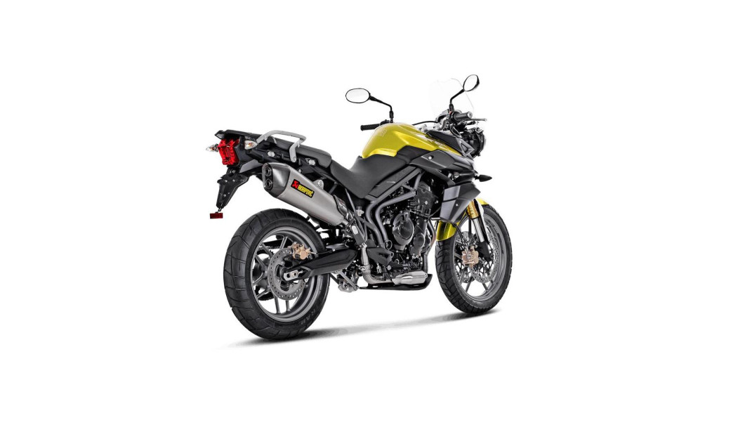 AKRAPOVIC ΕΞΑΤΜΙΣΗ TRIUMPH TIGER 800 / TIGER 800 XC 11-16 STREET LEGAL