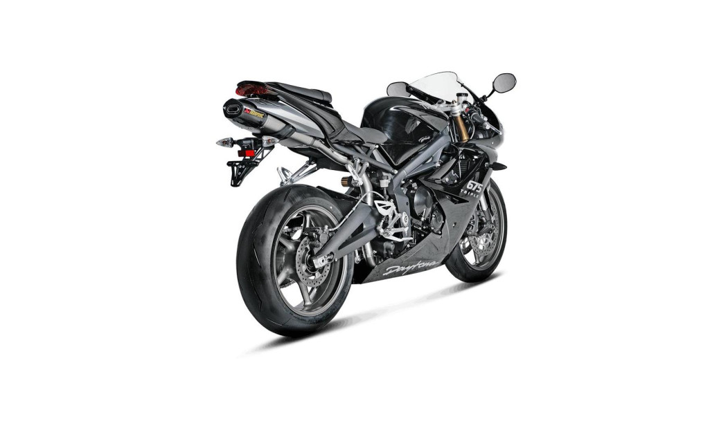 AKRAPOVIC ΕΞΑΤΜΙΣΗ TRIUMPH DAYTONA 675 06-08 / DAYTONA 675 09-12 / DAYTONA 675 R 11-12 STREET LEGAL