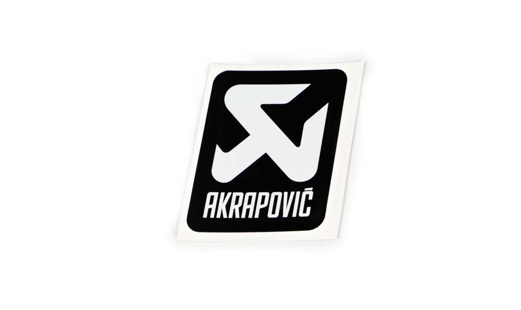 ΑΥΤΟΚΟΛΛΗΤΟ AKRAPOVIC 60X75MM BLACK
