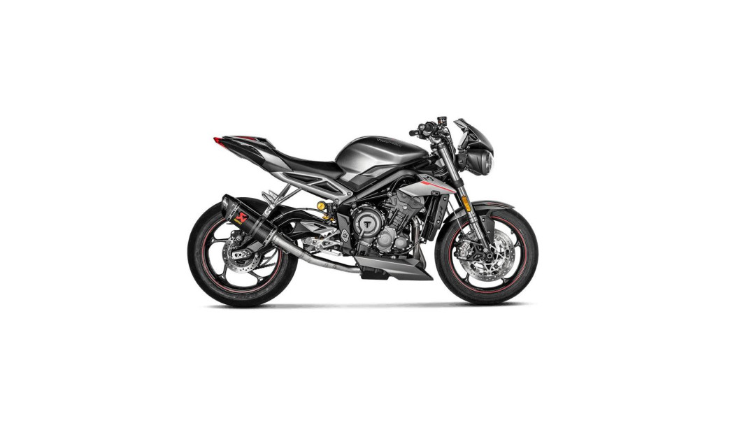 AKRAPOVIC ΕΞΑΤΜΙΣΗ TRIUMPH STREET TRIPLE 765 S / R / RS 17-19
