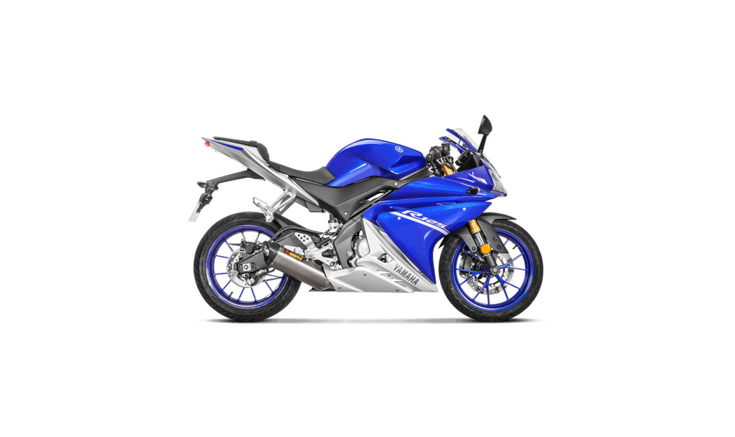 AKRAPOVIC ΕΞΑΤΜΙΣΗ YAMAHA ΥΖF 125 R 14-18 / ΜΤ-125 14-20 RACING STREET LEGAL