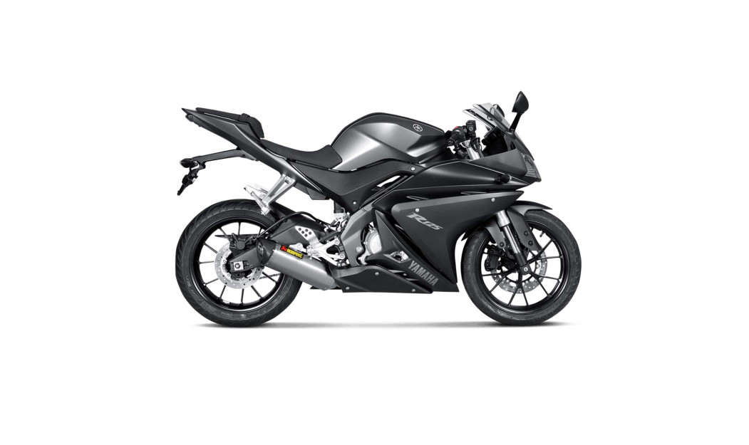 AKRAPOVIC ΕΞΑΤΜΙΣΗ YAMAHA ΥΖF 125 R 14-18 / ΜΤ-125 14-20 RACING STREET LEGAL