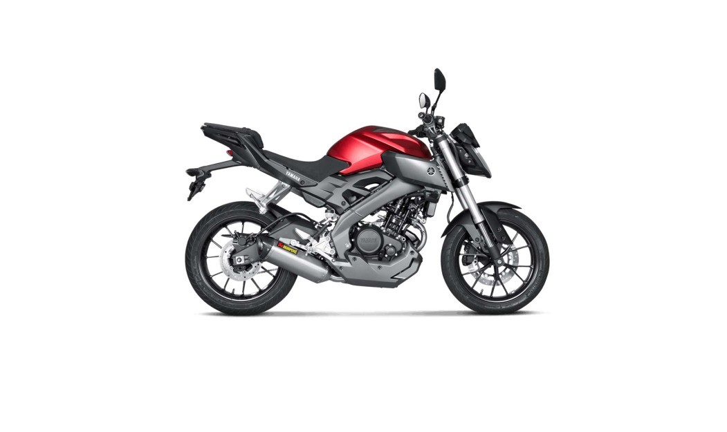 AKRAPOVIC ΕΞΑΤΜΙΣΗ YAMAHA ΥΖF 125 R 14-18 / ΜΤ-125 14-20 RACING STREET LEGAL