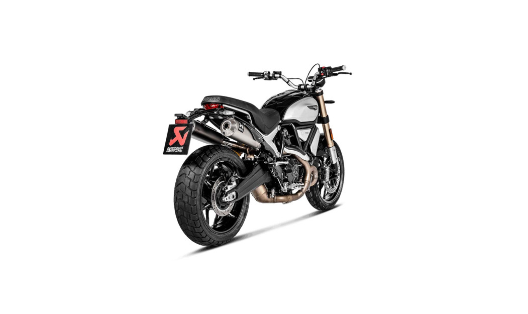 AKRAPOVIC ΕΞΑΤΜΙΣΗ DUCATI SCRAMBLER 1100 2018
