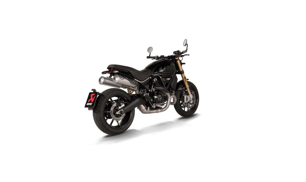 AKRAPOVIC ΕΞΑΤΜΙΣΗ DUCATI SCRAMBLER 1100 2021