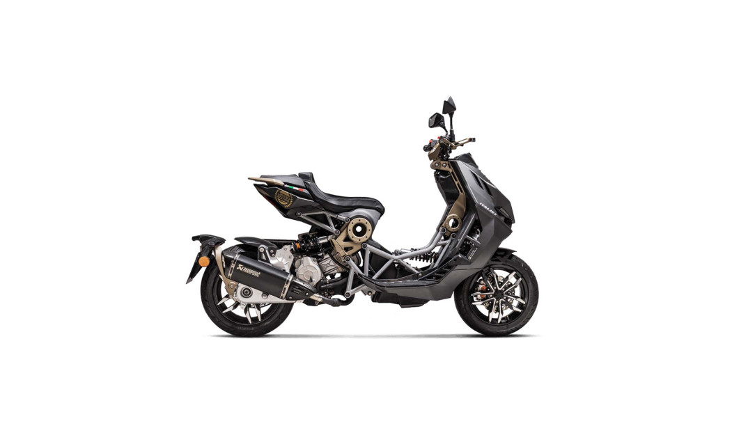 AKRAPOVIC ΚΑΠΑΚΙ ΕΞΑΤΜΙΣΗΣ ITALJET DRAGSTER 125 / 200 21-25 / 300 24-25