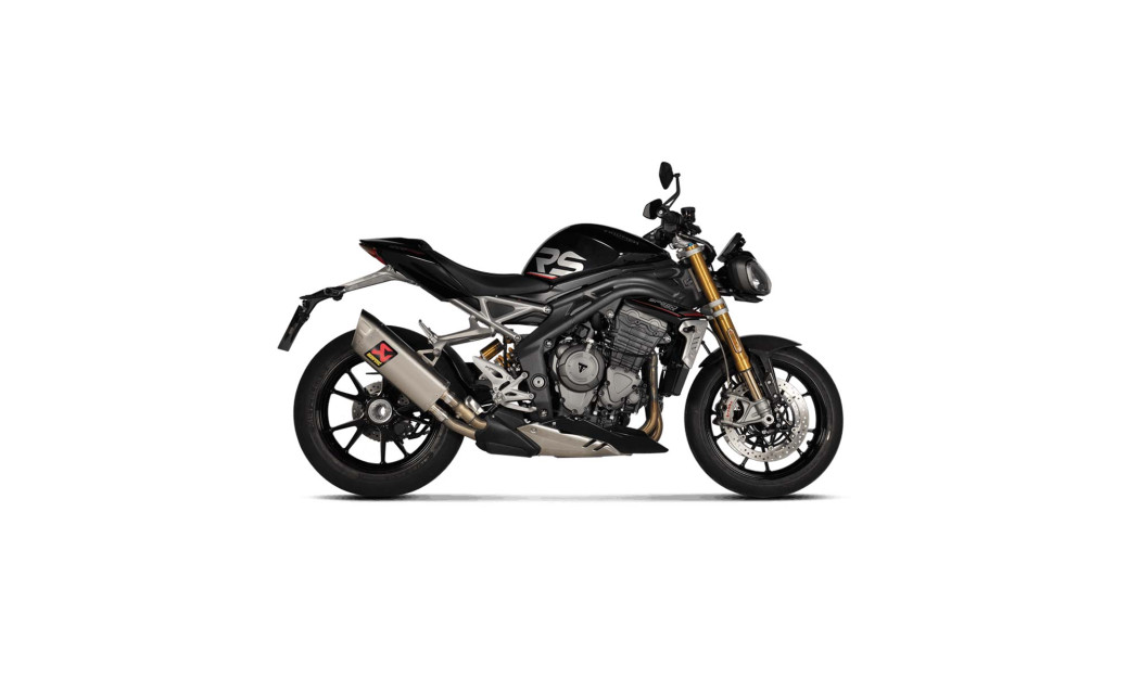 AKRAPOVIC ΕΞΑΤΜΙΣΗ TRIUMPH SPEED TRIPLE 1200 RS / RR 21-24 STREET LEGAL