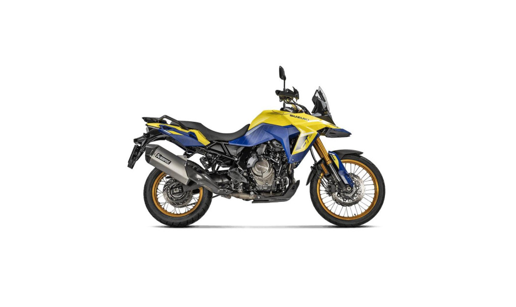 AKRAPOVIC ΕΞΑΤΜΙΣΗ SUZUKI V-STROM 800 DE 22-26 STREET LEGAL