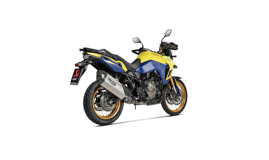 AKRAPOVIC ΕΞΑΤΜΙΣΗ SUZUKI V-STROM 800 DE 22-26 STREET LEGAL