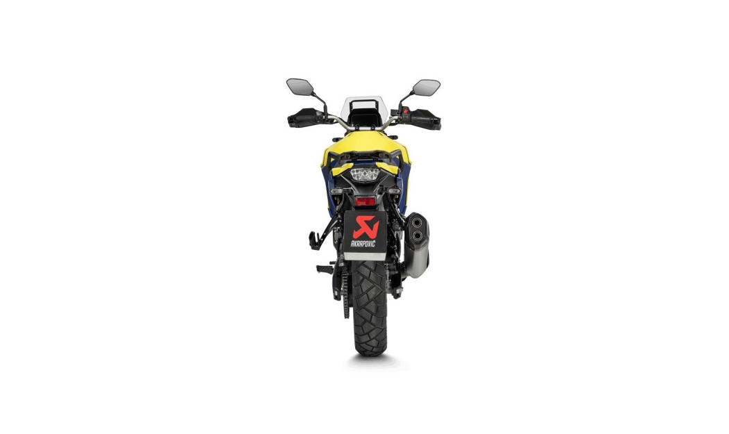 AKRAPOVIC ΕΞΑΤΜΙΣΗ SUZUKI V-STROM 800 DE 22-26 STREET LEGAL