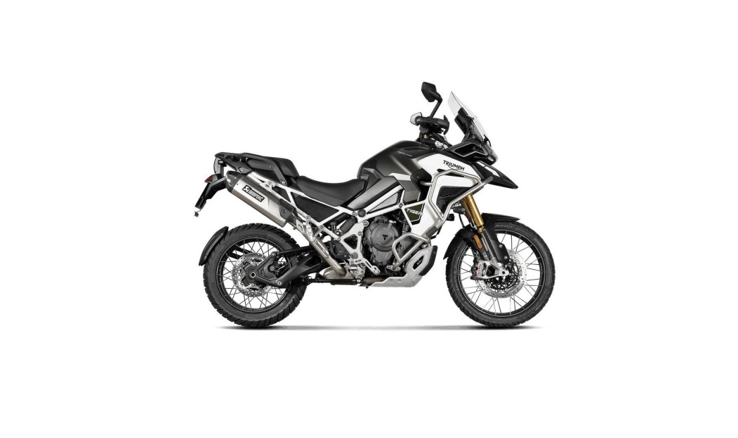 AKRAPOVIC ΕΞΑΤΜΙΣΗ TRIUMPH TIGER 1200 GT / RALLY 22-24 STREET LEGAL