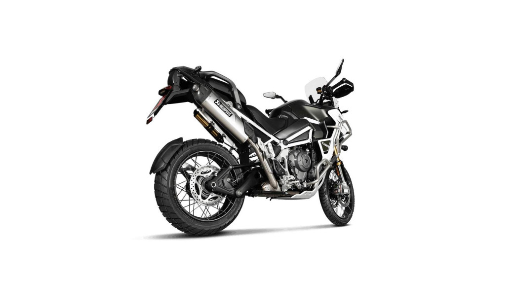 AKRAPOVIC ΕΞΑΤΜΙΣΗ TRIUMPH TIGER 1200 GT / RALLY 22-24 STREET LEGAL