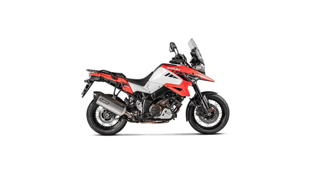 AKRAPOVIC ΕΞΑΤΜΙΣΗ SUZUKI DL 1000 V-STROM 1000 14-19 / DL 1050 V-STROM 20-24 STREET LEGAL