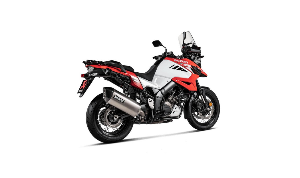 AKRAPOVIC ΕΞΑΤΜΙΣΗ SUZUKI DL 1000 V-STROM 1000 14-19 / DL 1050 V-STROM 20-24 STREET LEGAL