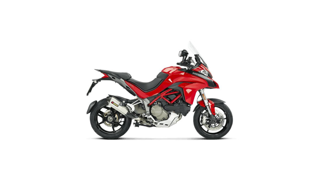 ΛΑΙΜΟΙ AKRAPOVIC DUCATI MULTISTRADA 1200 / 1200S 15-17 EVOLUTION