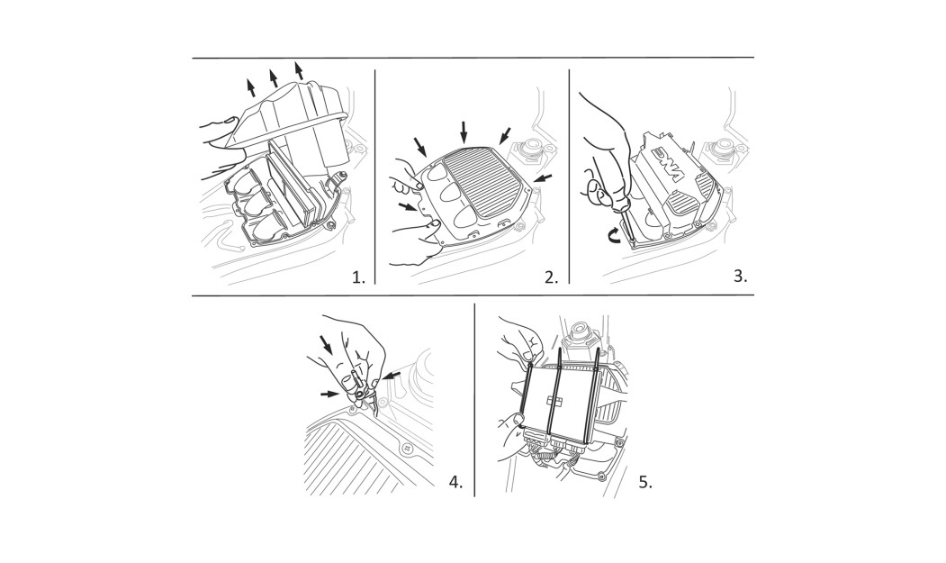 ΦΙΛΤΡΟ ΑΕΡΟΣ DNA YAMAHA MT-09 / SP / TRACER 9 / GT / GT+ / XSR 900 GP / GT / R9 24-25 STAGE 2 AIR BOX FILTER