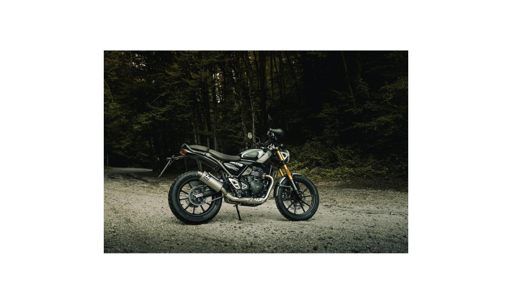 AKRAPOVIC ΕΞΑΤΜΙΣΗ TRIUMPH SCRAMBLER 400 X / SPEED 400 23-24 OPEN