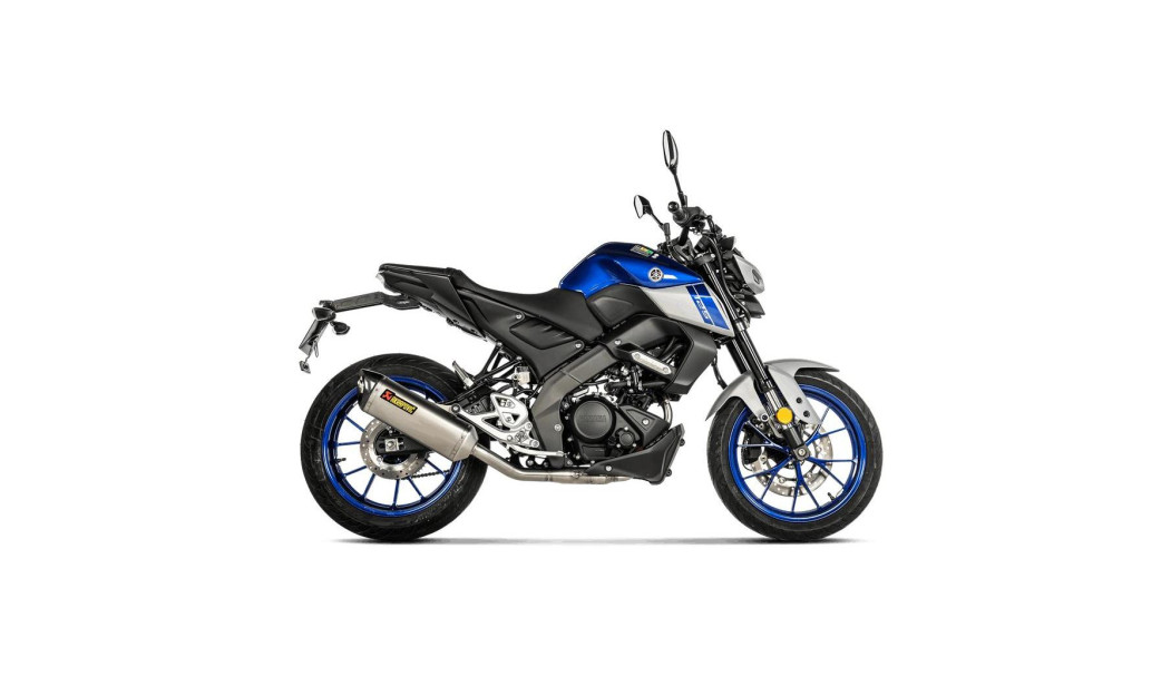 AKRAPOVIC ΕΞΑΤΜΙΣΗ YAMAHA YZF 125R 21-26 / ΜΤ 125 21-26 / YZF R25 21-26 RACING STREET LEGAL