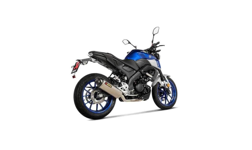 AKRAPOVIC ΕΞΑΤΜΙΣΗ YAMAHA YZF 125R 21-26 / ΜΤ 125 21-26 / YZF R25 21-26 RACING STREET LEGAL