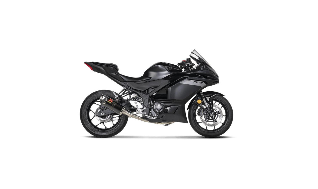 AKRAPOVIC ΕΞΑΤΜΙΣΗ YAMAHA MT-03 15-26 / YZF R3 15-26 / YZF-R25 14-24 RACING OPEN
