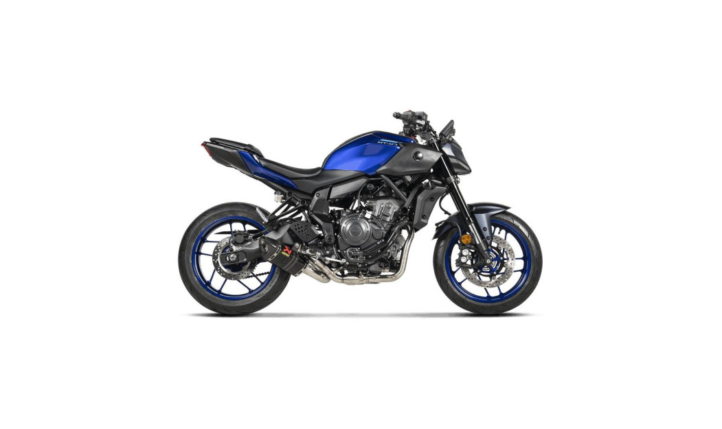 AKRAPOVIC ΕΞΑΤΜΙΣΗ YAMAHA ΜΤ-07/FZ-07 14-25 - XSR 700 / XTRIBUTE 16-25 - TRACER 7/ GT 20-26 OPEN