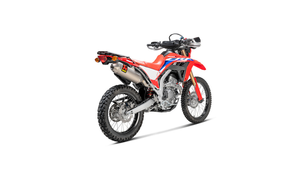 ΛΑΙΜΟΙ AKRAPOVIC HONDA CRF300L / RALLY 2025