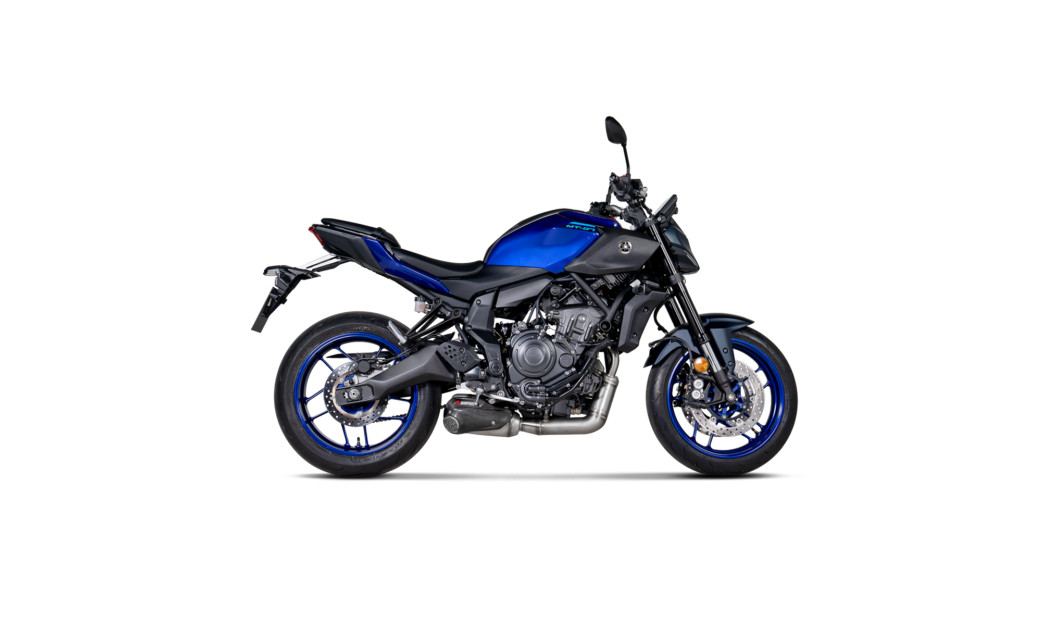 AKRAPOVIC ΕΞΑΤΜΙΣΗ YAMAHA MT-07 21-26 / FZ-07 21-26 RACING STREET LEGAL