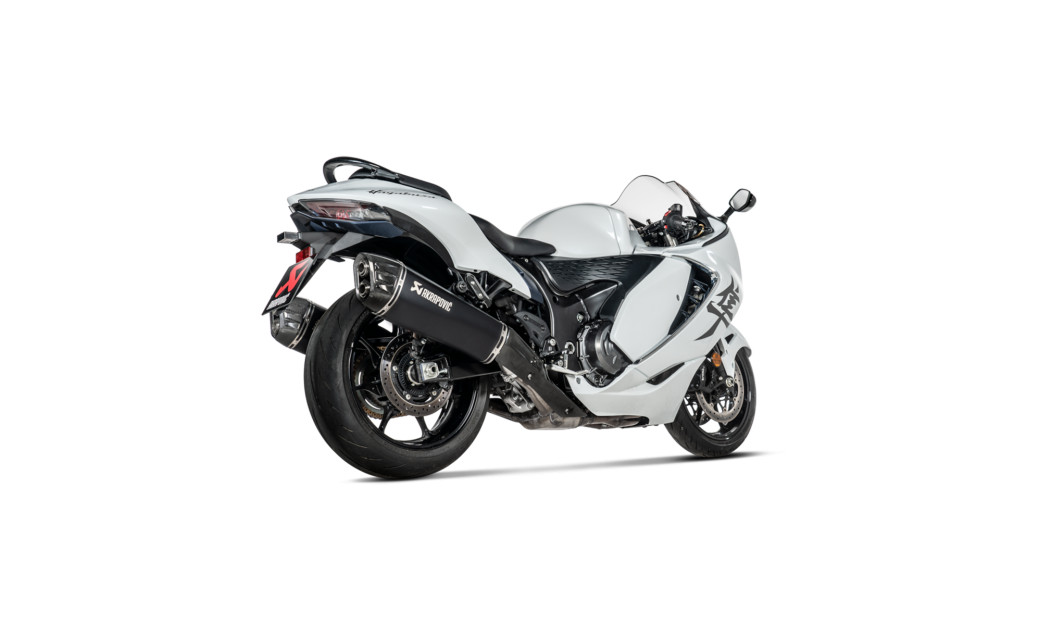 AKRAPOVIC ΕΞΑΤΜΙΣΗ SUZUKI GSXR 1300 HAYABUSA 21-26 STREET LEGAL