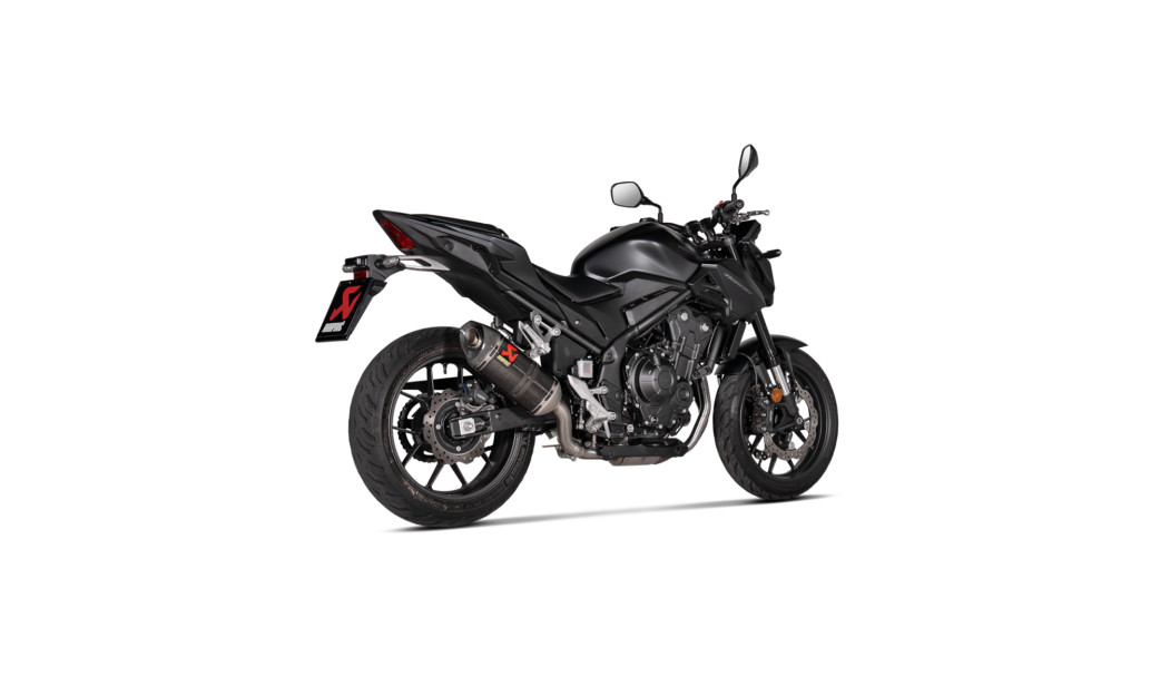 AKRAPOVIC ΕΞΑΤΜΙΣΗ HONDA CB 400-500X 20-24 / CB 500 HORNET 24-26 / CB 500F 20-24 / CBR 400-500 R 20-26 / NX 500 24-26 STR