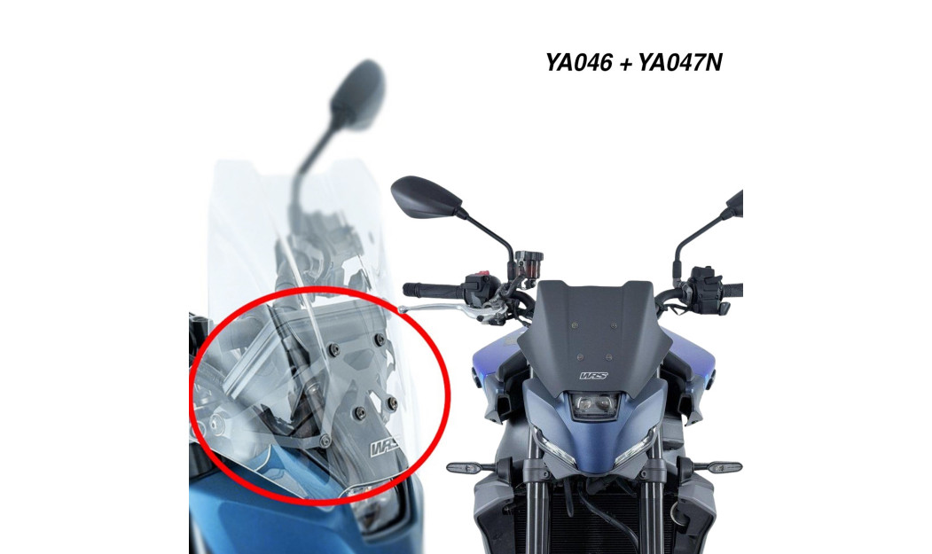ΖΕΛΑΤΙΝΑ WRS YAMAHA MT-09 24-25 ΚΑΙ ΒΑΣΗ ΣΤΗΡΙΞΗΣ