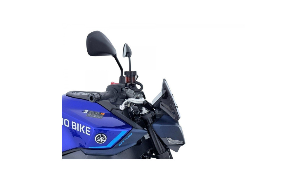 ΖΕΛΑΤΙΝΑ WRS  YAMAHA MT-09 / SP 24-26 DARK SMOKED ΚΑΙ ΥΠΟΧΡΕΩΤΙΚΗ ΒΑΣΗ ΣΤΗΡΙΞΗΣ