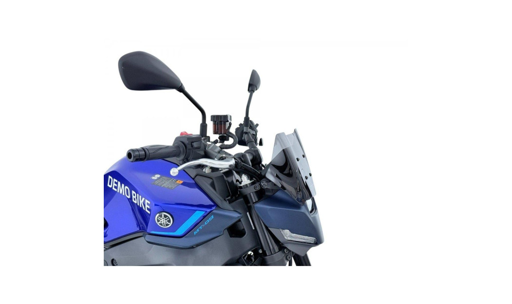 ΖΕΛΑΤΙΝΑ WRS  YAMAHA MT-09 / SP 24-26 DARK SMOKED ΚΑΙ ΥΠΟΧΡΕΩΤΙΚΗ ΒΑΣΗ ΣΤΗΡΙΞΗΣ