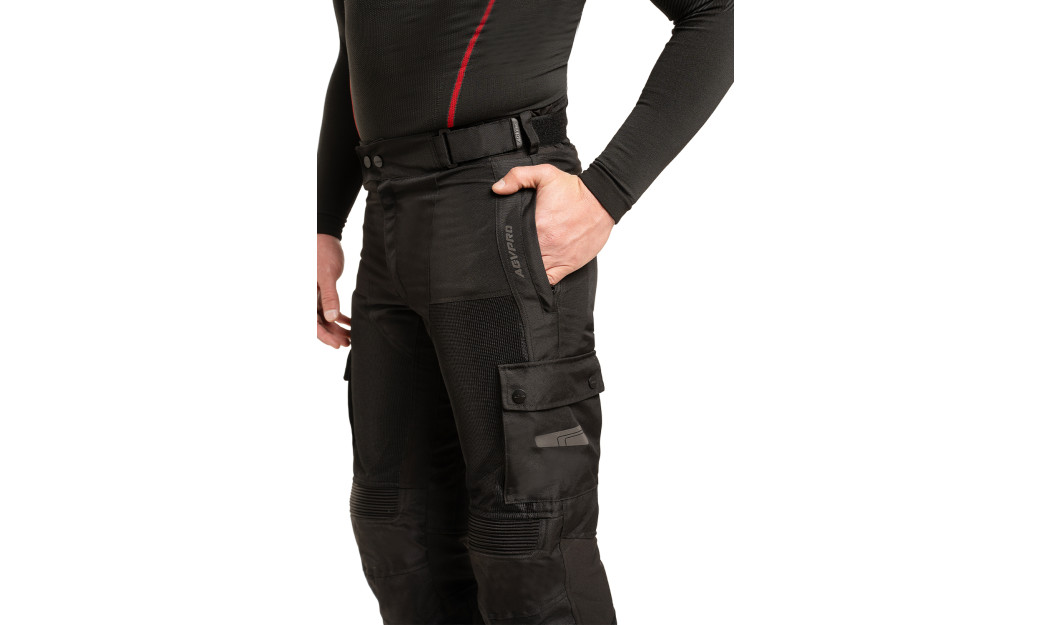 AGVPRO LEMANS UNISEX ΚΑΛΟΚΑΙΡΙΝΟ ΠΑΝΤΕΛΟΝΙ ΜΗΧΑΝΗΣ BLACK