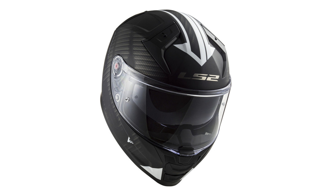 LS2 VECTOR II FF811 SPLITTER ΚΡΑΝΟΣ FULL FACE BLACK WHITE