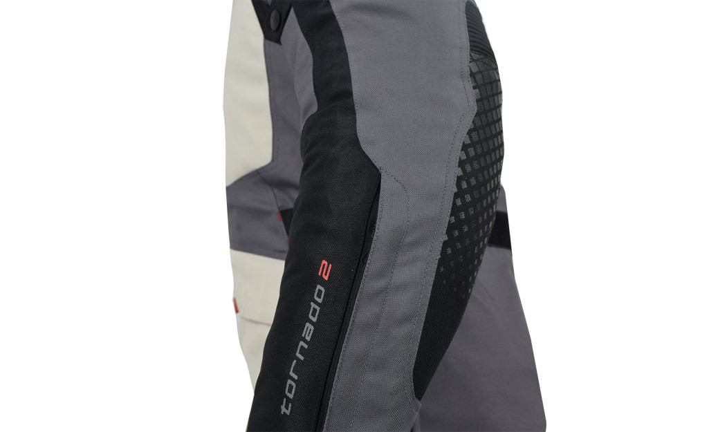 AGVPRO TORNADO DRY-TEX ΜΠΟΥΦΑΝ ΜΑΥΡΟ-ΓΚΡΙ 3/4 