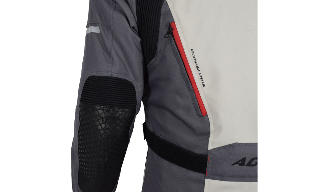 AGVPRO TORNADO DRY-TEX ΜΠΟΥΦΑΝ ΜΑΥΡΟ-ΓΚΡΙ 3/4 