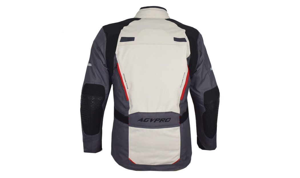 AGVPRO TORNADO DRY-TEX ΜΠΟΥΦΑΝ ΜΑΥΡΟ-ΓΚΡΙ 3/4 