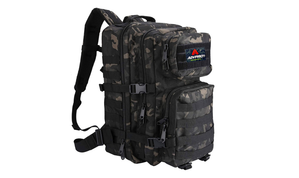 AGVPRO GVR23780 TACTICAL ΣΑΚΙΔΙΟ ΠΛΑΤΗΣ 45L CAMO GREEN 