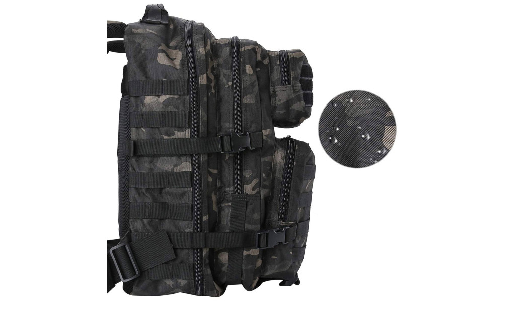 AGVPRO GVR23780 TACTICAL ΣΑΚΙΔΙΟ ΠΛΑΤΗΣ 45L CAMO GREEN 