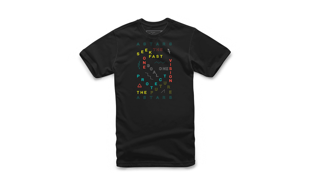 ALPINESTARS SCATTER T-SHIRT  ΜΑΥΡΟ