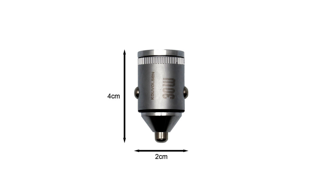 KOUVOLSEN ΦΟΡΤΙΣΤΗΣ ΑΥΤΟΚΙΝΗΤΟΥ USB CHARGER 30W 12-24V 