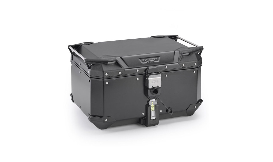 ΒΑΛΙΤΣΑ ΜΗΧΑΝΗΣ ΤΕΤΡΑΓΩΝΗ ΑΛΟΥΜΙΝΙΟΥ ΜΑΥΡΗ GIVI OBKEV58B EVO 58LT MONOKEY ΧΩΡΙΣ ΠΙΑΣΤΡΑ ΚΑΙ ΚΛΕΙΔΙ