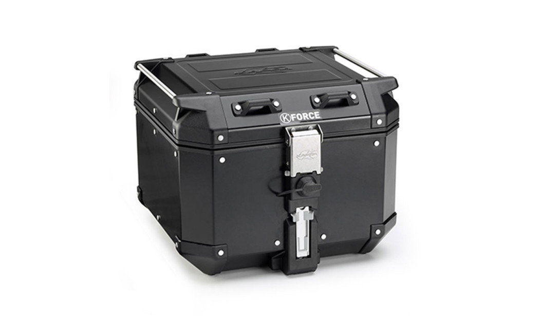 KAPPA K-FORCE KFR420B ΒΑΛΙΤΣΑ ΜΗΧΑΝΗΣ MAΥΡΗ ΑΛΟΥΜΙΝΙΟΥ 42lt