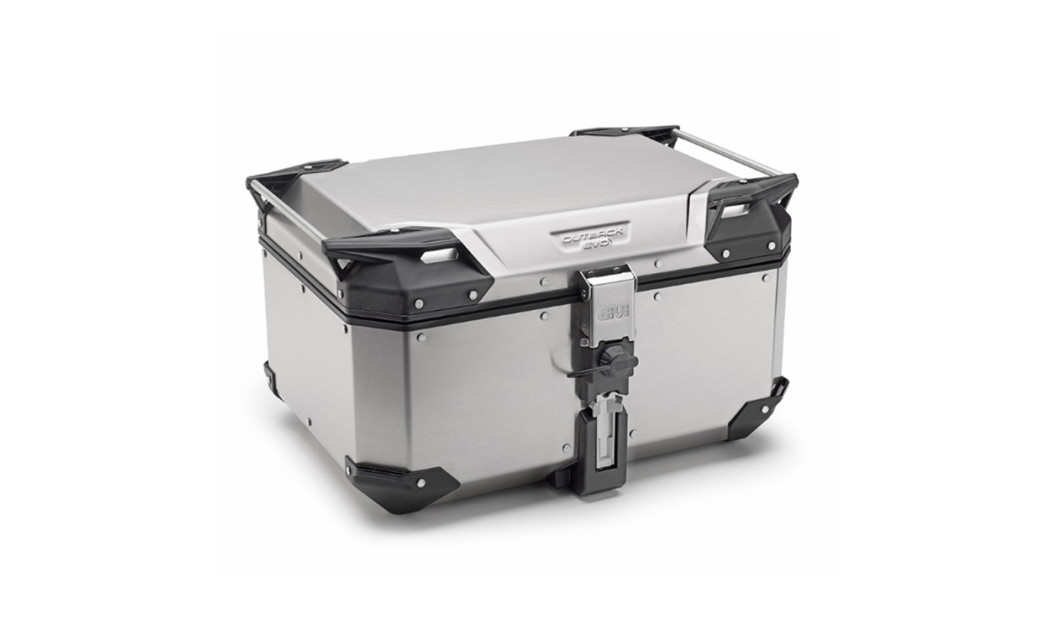 ΒΑΛΙΤΣΑ ΤΕΤΡΑΓΩΝΗ ΑΛΟΥΜΙΝΙΟΥ GIVI OBK58A MONOKEY® 58LT ΑΣΗΜΙ 