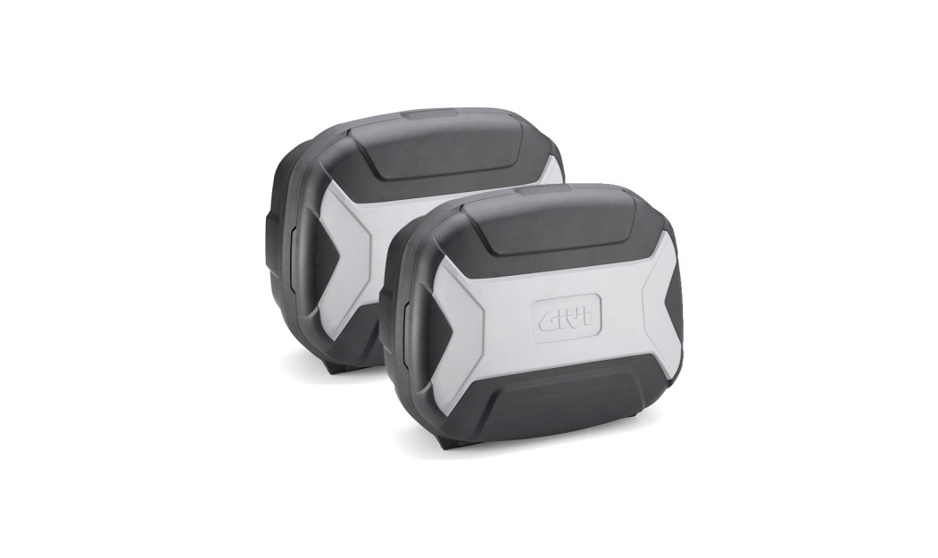 ΠΛΑΪΝΕΣ ΒΑΛΙΤΣΕΣ GIVI TRK35BNPACK2 TREKKER MONOKEY 35L ΑΣΗΜΙ ΣΕΤ