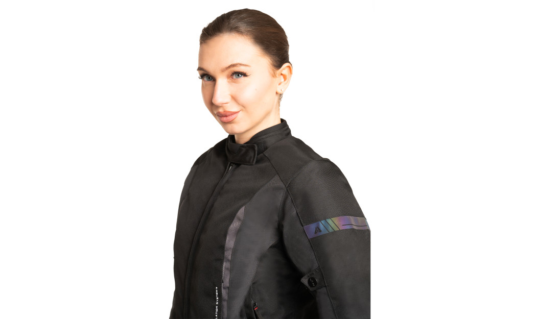 AGVPRO VENETO ΓΥΝΑΙΚΕΙΟ ΜΠΟΥΦΑΝ ΜΗΧΑΝΗΣ ΜΑΥΡΟ ΓΚΡΙ